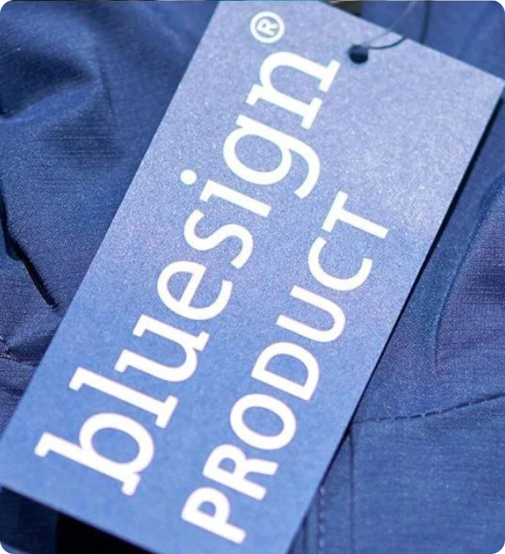 Bluesign product label